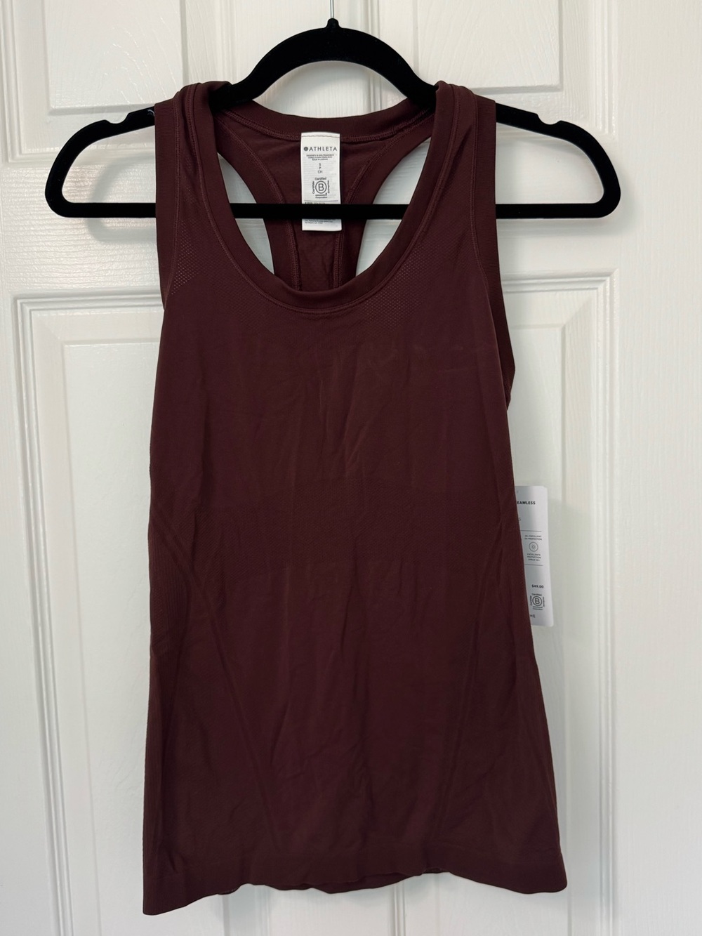 Athleta Racerback Tank Top - Burgundy